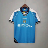 Manchester City 99/01 home Football kit - Footyb
